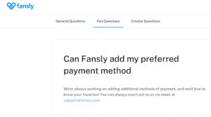 does fansly take gift cards|Fansly cant add payment methods right now, and it will possibly。